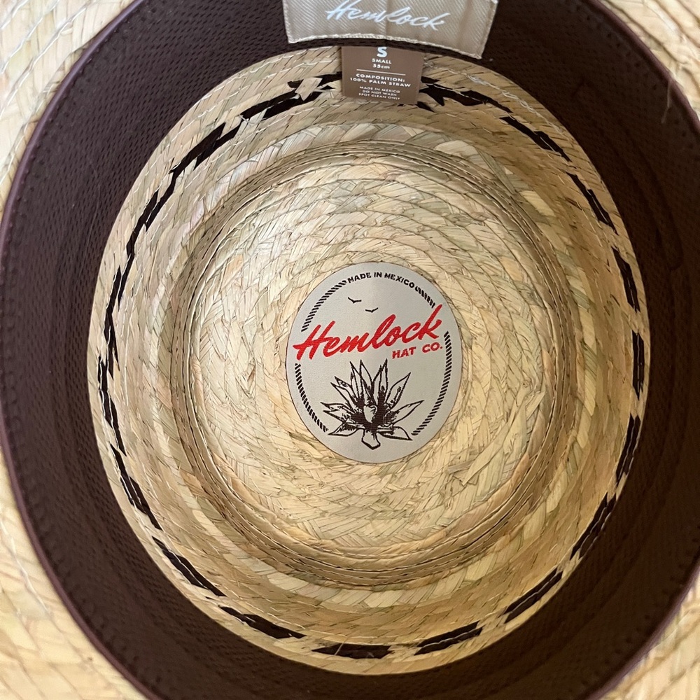 Hemlock Leon Straw Bucket Hat - Picture 2 of 9